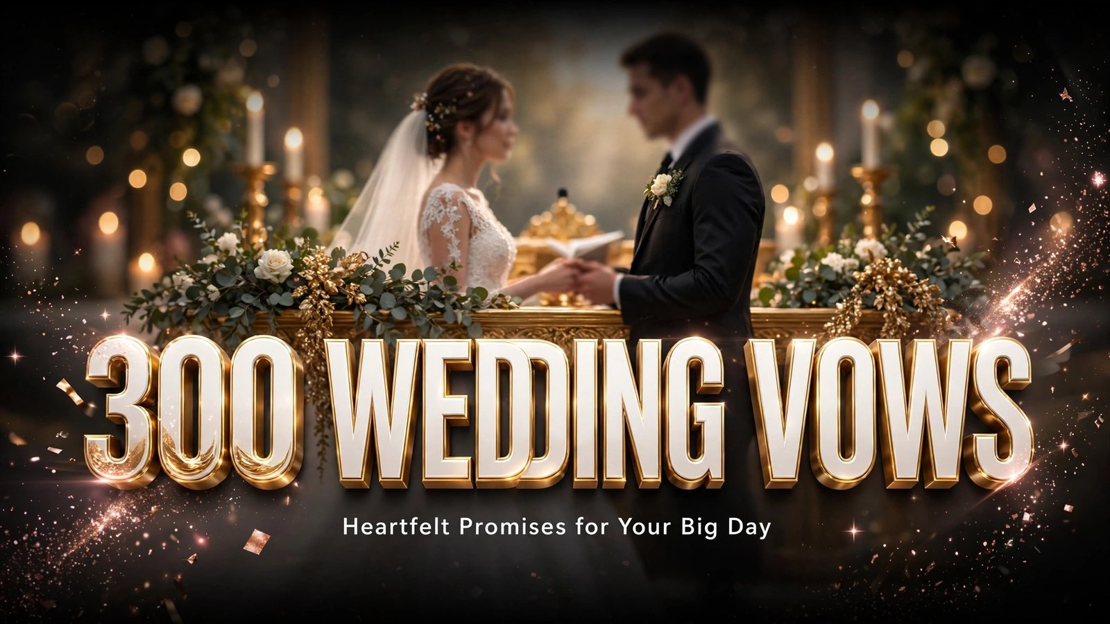 300 Heartfelt Wedding Vows for a Perfect Ceremony