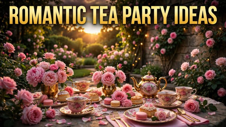 9 Romantic DIY Bridal Shower Tea Party Ideas for Tea Lovers