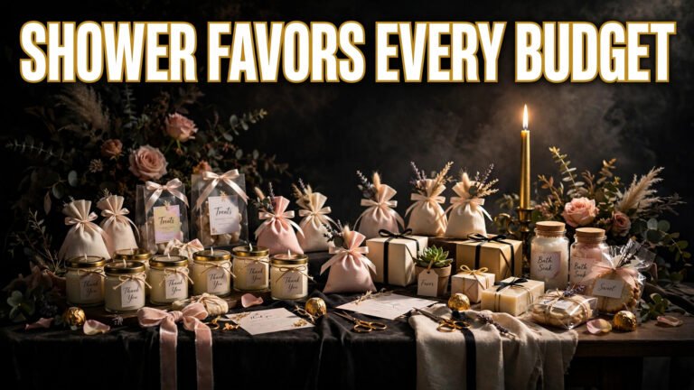 The Best Bridal Shower Favors for Every Budget