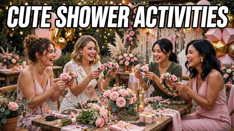 11 Super Cute Bridal Shower Activities That Are Not Games