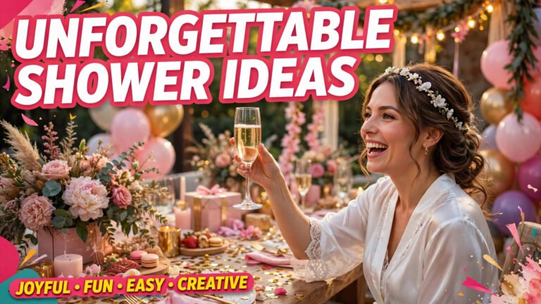 Bridal Shower Bliss: 18 Ideas for an Unforgettable Celebration