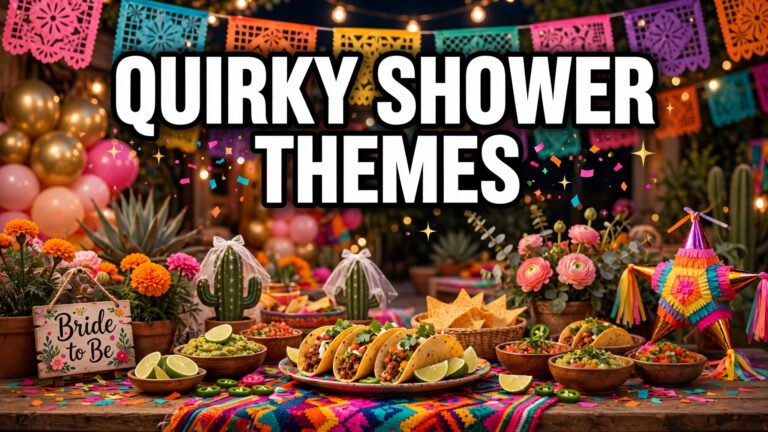 20 Unique Bridal Shower Themes: Quirky and Unexpected Ideas