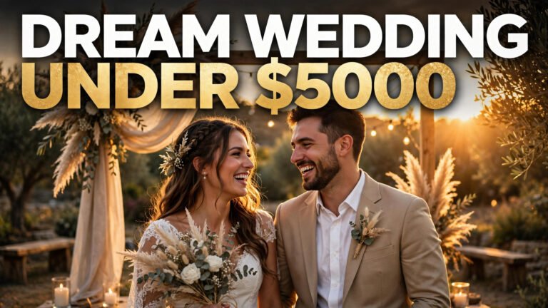 How to Plan Your Dream Wedding Under $5,000