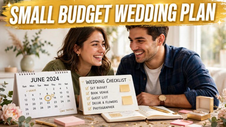 How to Plan a Wedding on a Small Budget