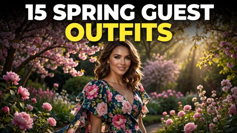 15 Stunning Spring Wedding Guest Outfits to Turn Heads