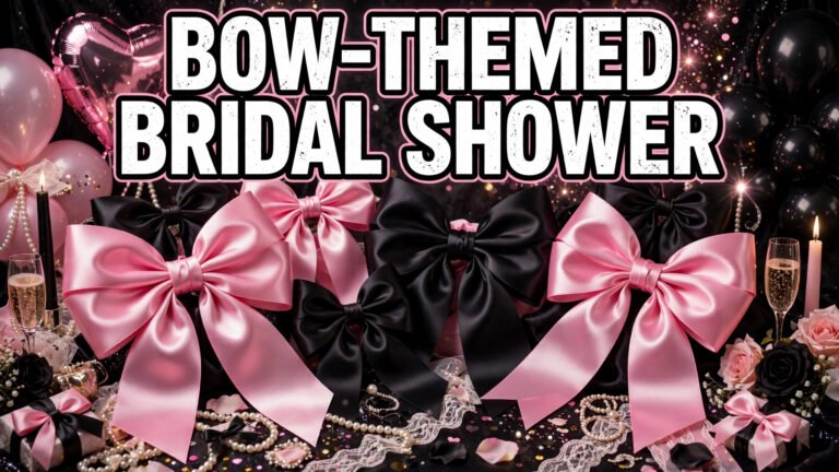 She’s Tying the Knot: A Bow-Themed Bridal Shower