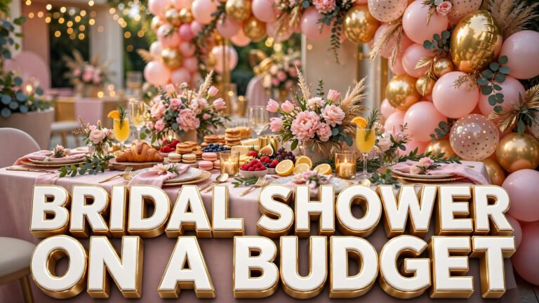 How to Plan a Beautiful Bridal Shower Without Overspending