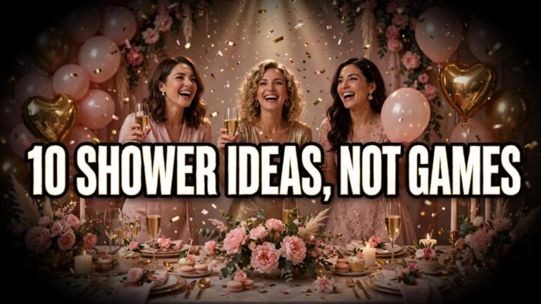 10 Creative Bridal Shower Ideas That Aren’t Games