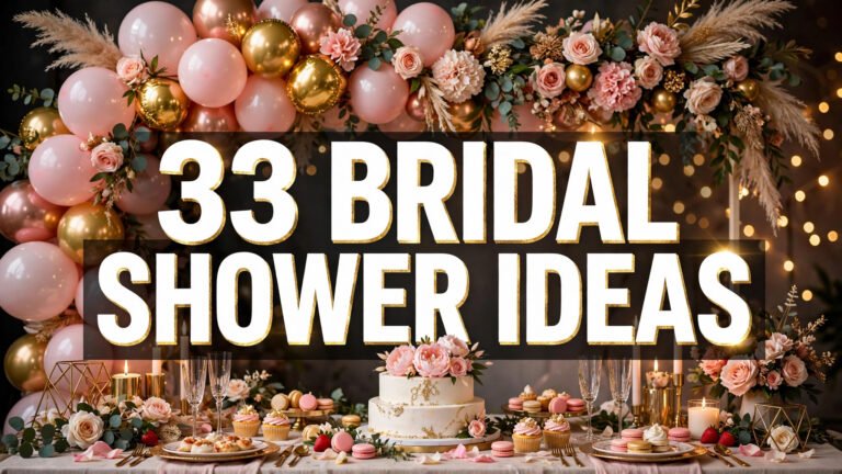 33 Beautiful Bridal Shower Ideas You’ll Want to Steal